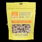 MUSH Vaisto Cat Adult & Kitten frysetørket kattefôr med kylling og storfe. Naturlig, lettfordøyelig og smakfull ernæring for kattunger og voksne katter